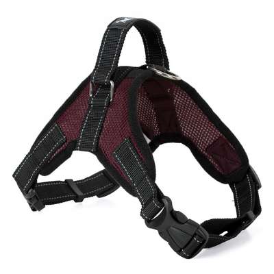 Supersteeds High Strength Big Dog Harness,Easy Walking Training Dog Harness,Mesh Pet Harness